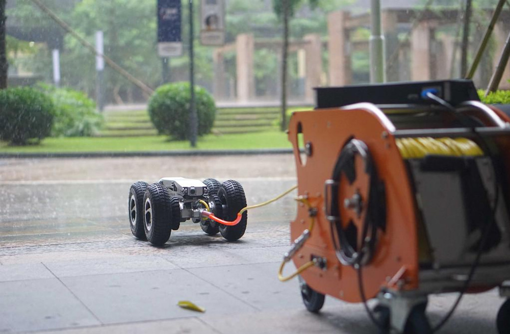 285白兔管道检测机器人